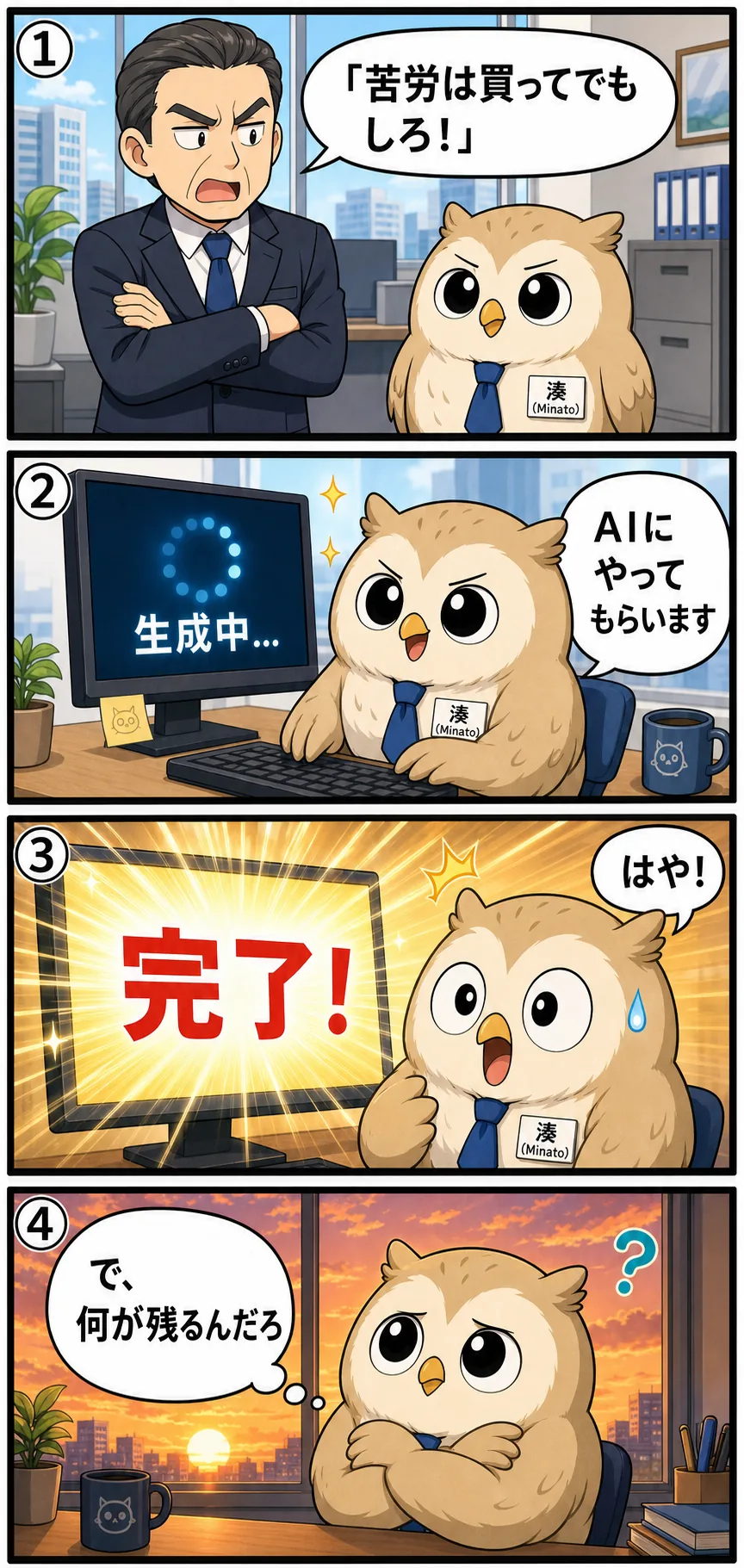 苦労キャンセル界隈、2026年ヒット予測に入った理由 4コマ漫画