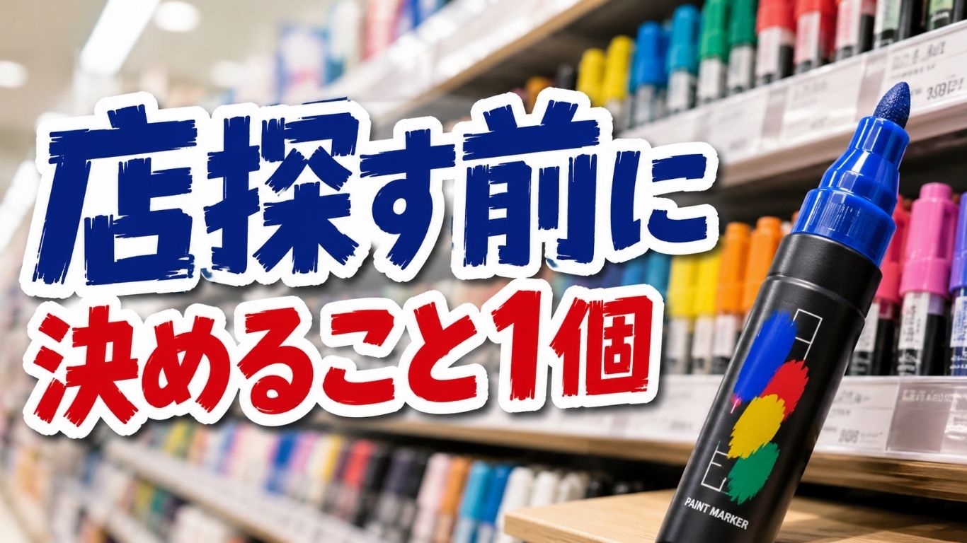 ポスカどこに売っている？